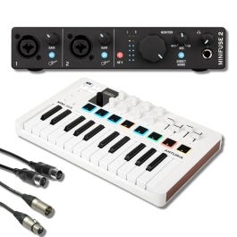 Arturia MiniLab 3 Compact MIDI Keyboard and Pad Controller
